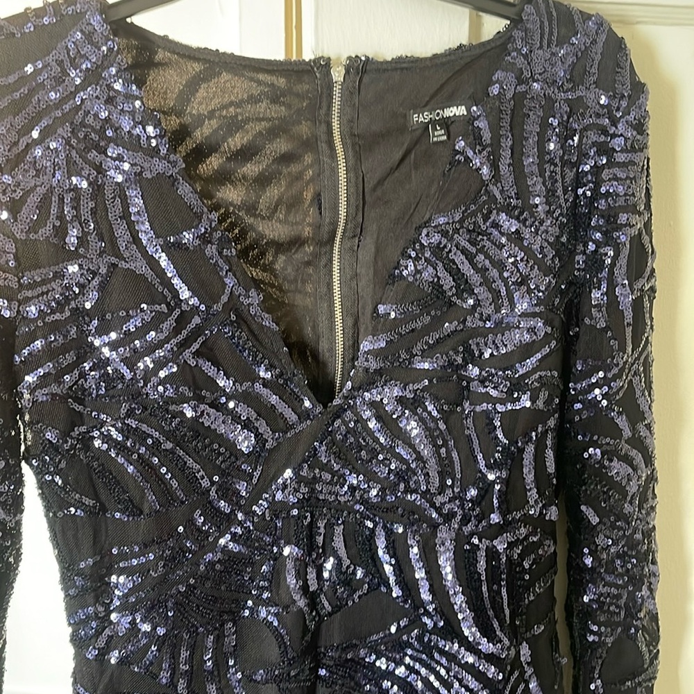 Beautiful sparkling mini dress